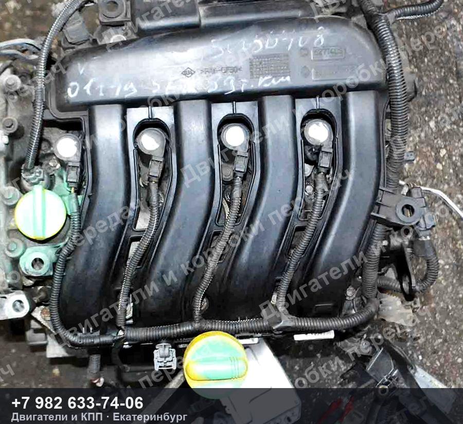 Контрактный двигатель Renault CLIO/LUTECIA/MODUS B85/C85/K85/J77 — фото агрегата