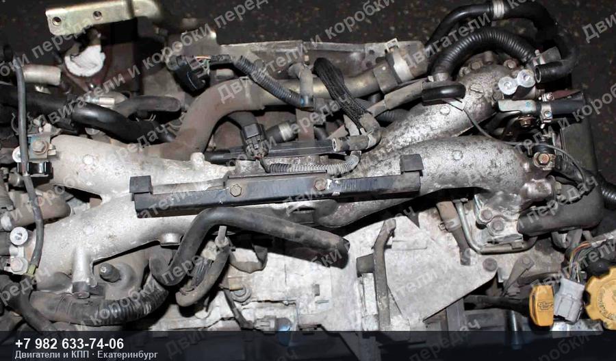 Контрактный двигатель Subaru FORESTER SG5 — фото агрегата