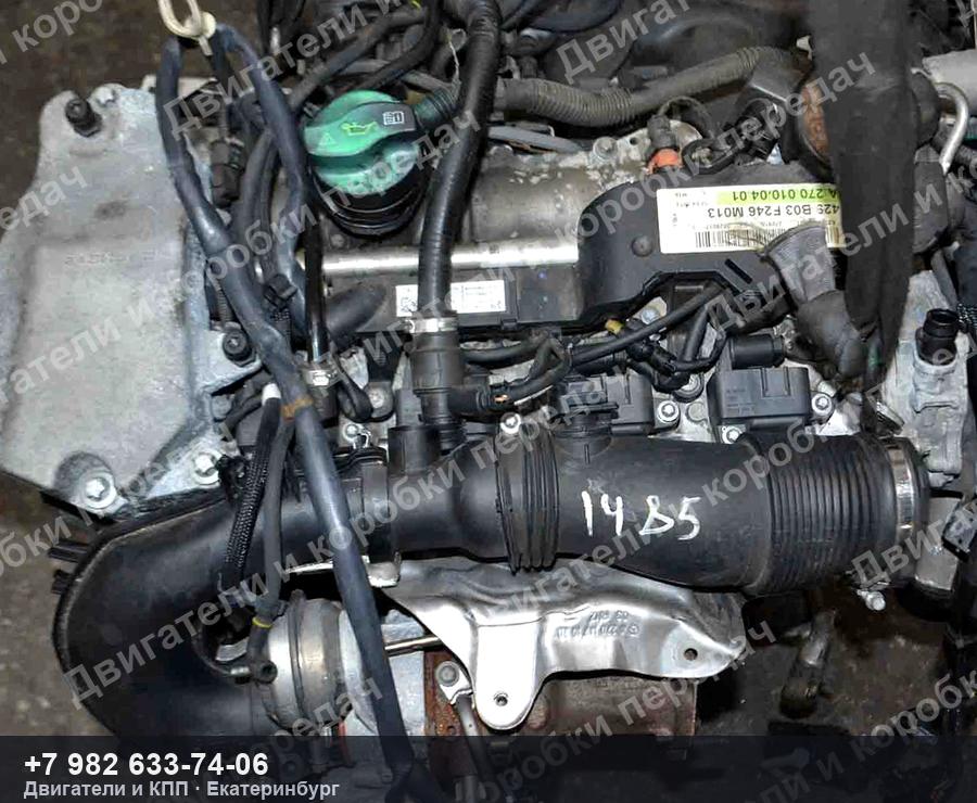 Контрактный двигатель Mercedes B180 W246 — фото агрегата