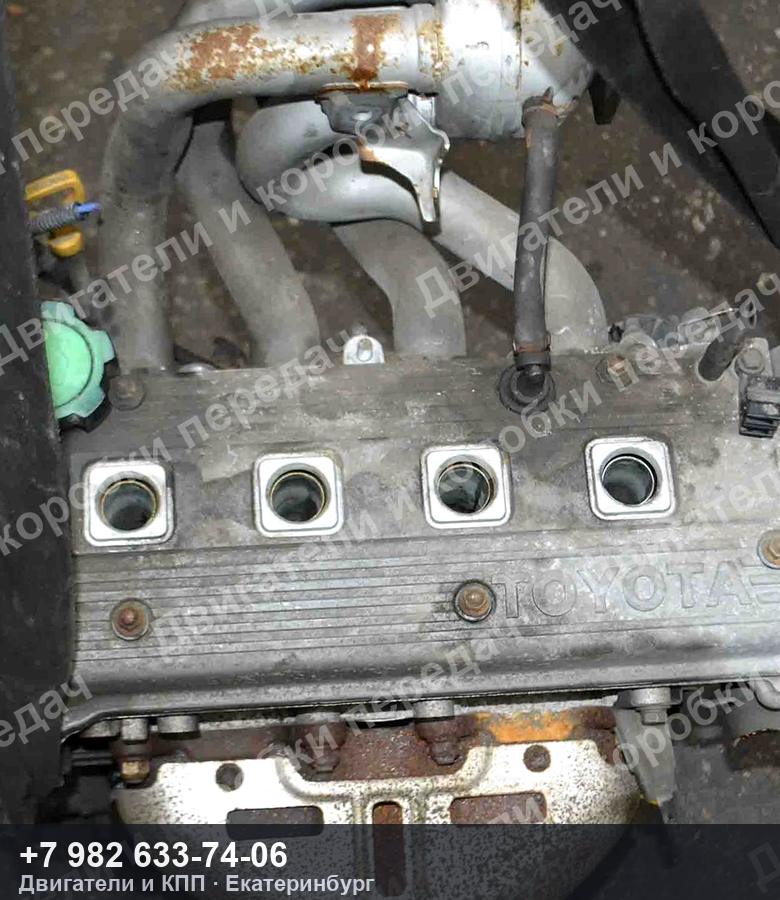 Контрактный двигатель Toyota COROLLA 2/CORSA/TERCEL/CYNOS/STARLET EE102/EE111/EL51/EP91 — фото агрегата