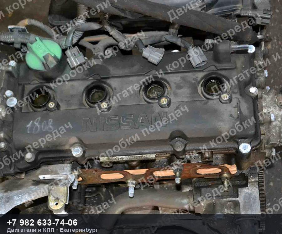 Контрактный двигатель Nissan WINGROAD/AD WRY11 — фото агрегата