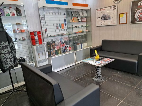 Зона ожидания для клиентов