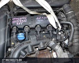 Контрактный двигатель Citroen/Peugeot C4/C4 PICASSO/C5/DS3/308/3008 — фото