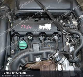 Контрактный двигатель Citroen/Peugeot C4/C5/DS3/DS5/208/308/508 — фото