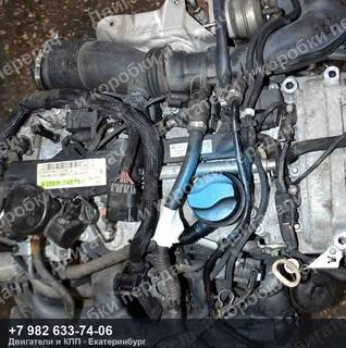 Контрактный двигатель Mercedes B180 W246 — фото