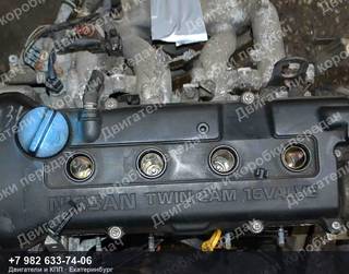 Контрактный двигатель Nissan PRESEA/PULSAR/SUNNY/WINGROAD/AD/EXPERT R11/FN15/FB14/WFY10/WFGY10 — фото