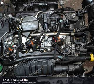 Контрактный двигатель Citroen/Peugeot C3/C4/C5/DS3/DS4/208/308/508/2008/3008/5008 T9 — фото